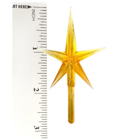 Modern Pointed Gold Star Medium